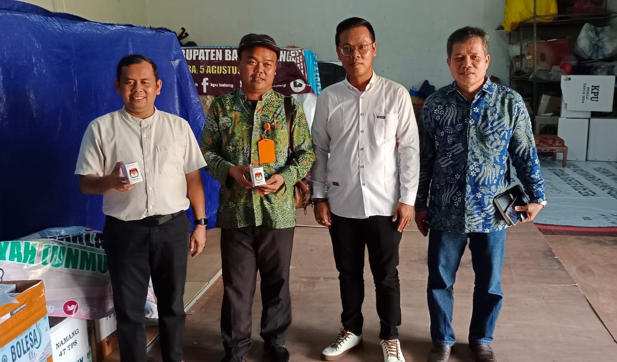 Pastikan Logistik Aman, Bawaslu Babel Lakukan Monitoring ke Bangka Tengah