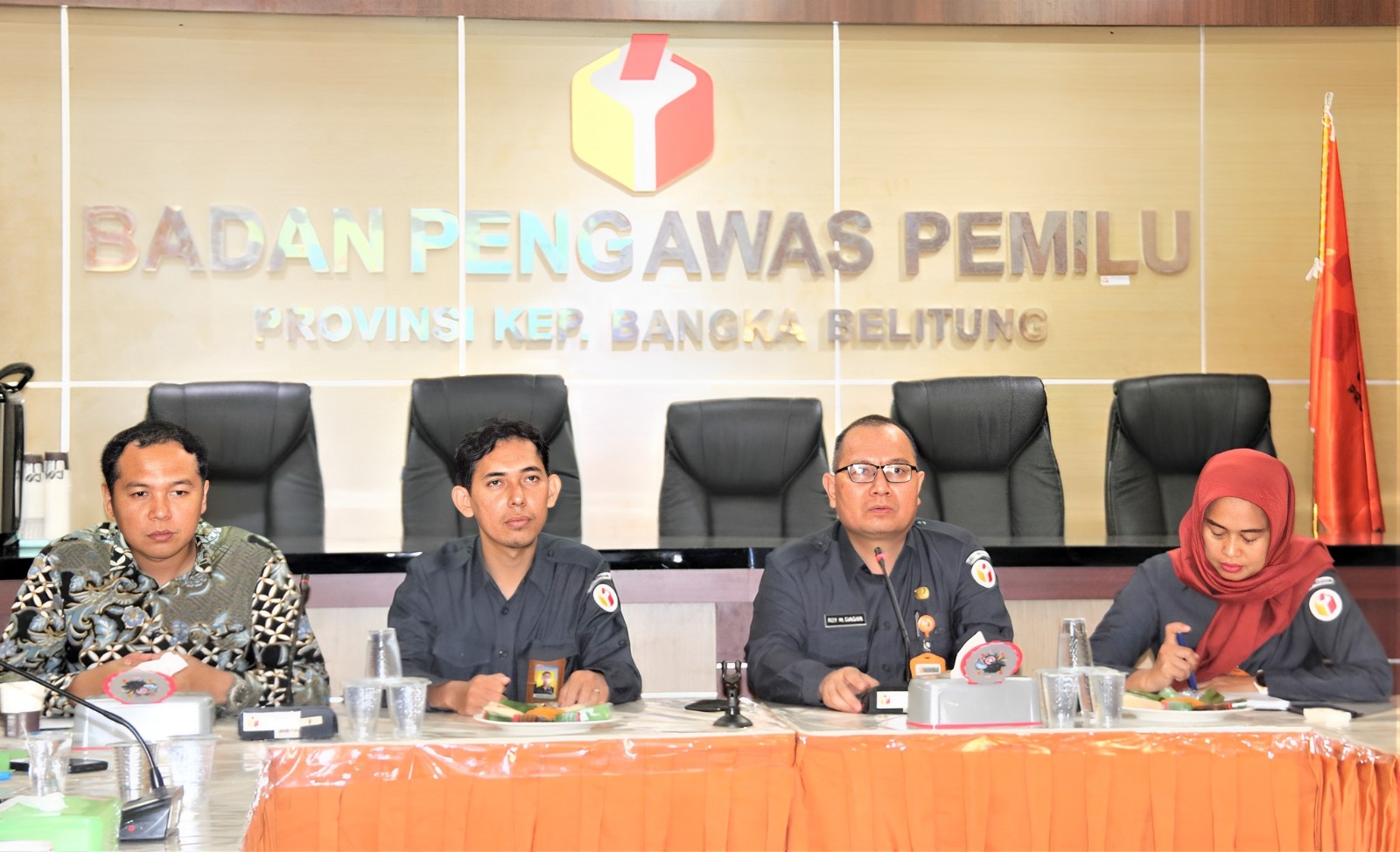 Bawaslu Babel Bersama KPKNL Pangkalpinang Bahas Penatausahaan BMN