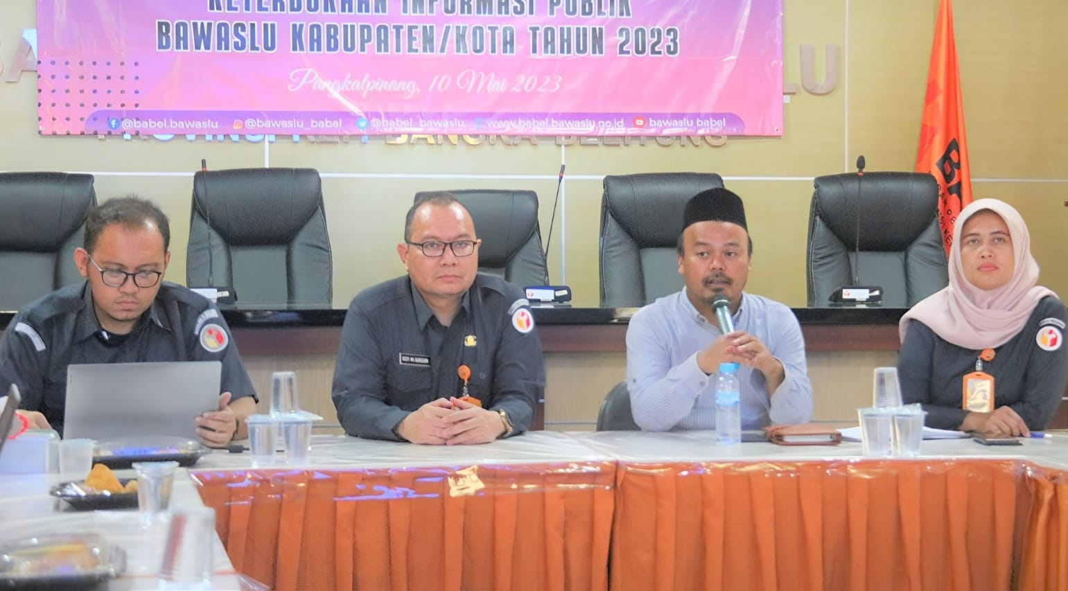 Jadi Usulan Wilayah Bebas Korupsi, Bawaslu Babel Persiapkan Pelaksanaan Evaluasi Maturitas SPIP