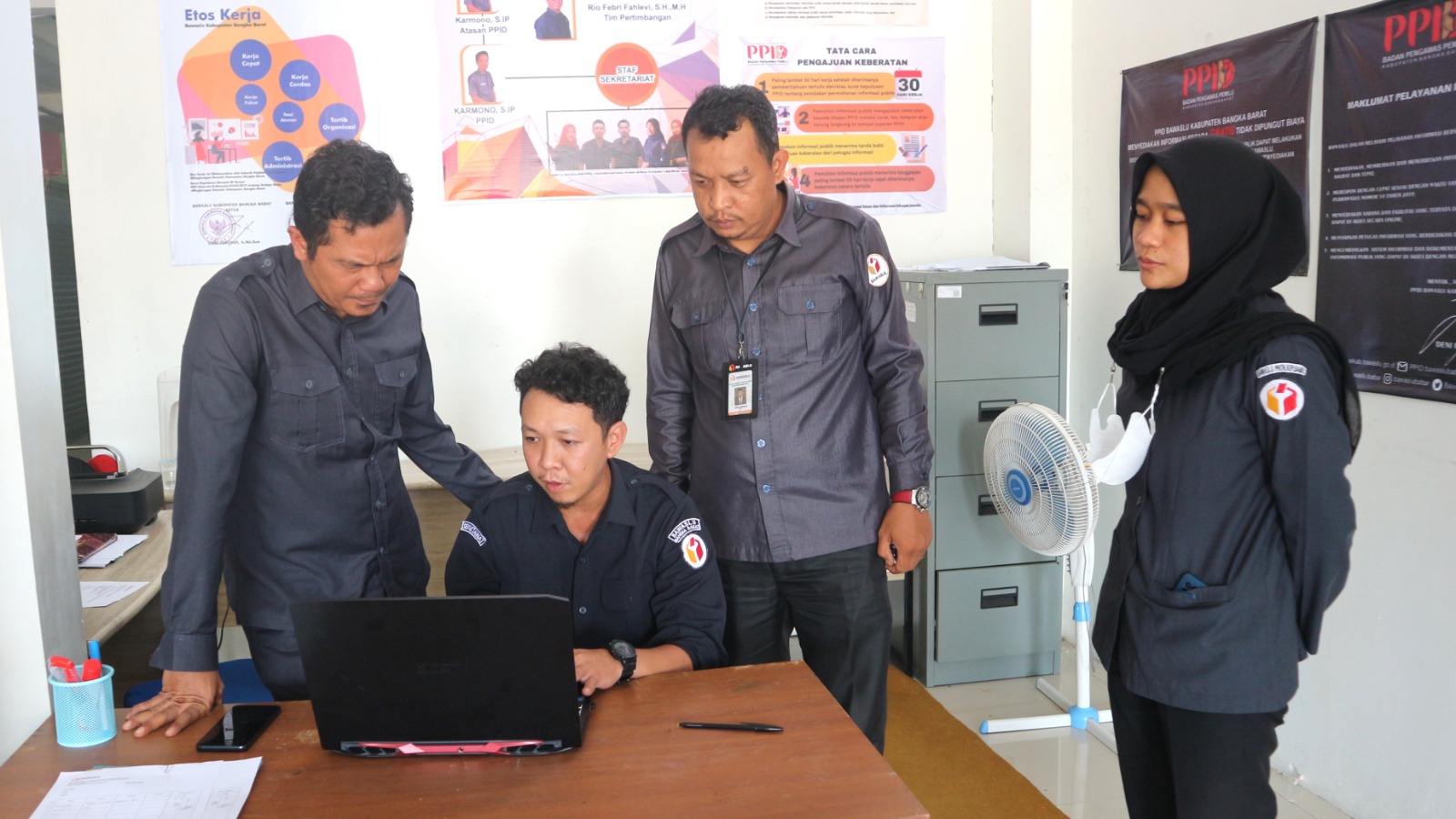 Gelar Monev Keterbukaan Informasi, Novrian: Pastikan Kepatuhan dan Kesiapan Data SAQ Tahun 2025.