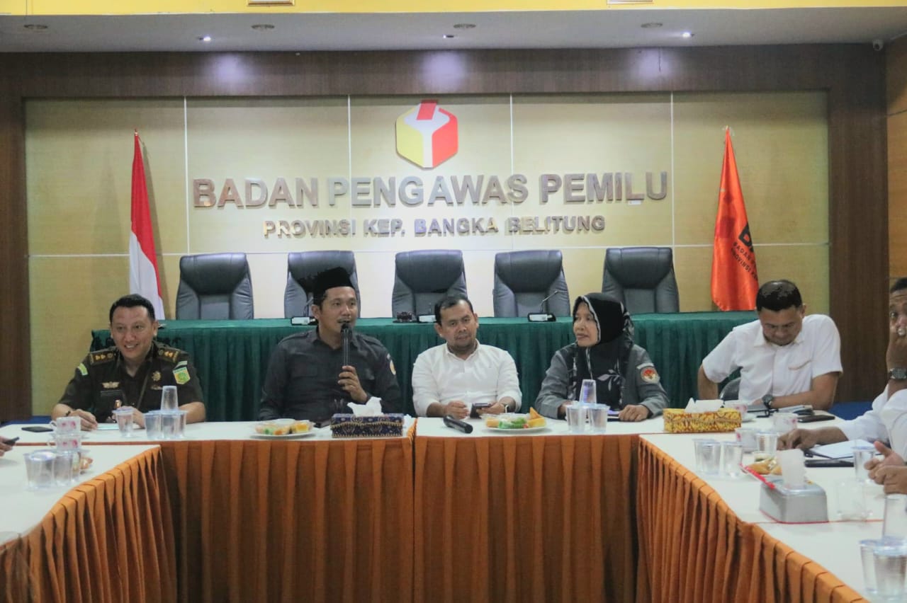 Pemilu Seratus Hari lagi, Bawaslu Babel Samakan Pandangan Terkait Kampanye