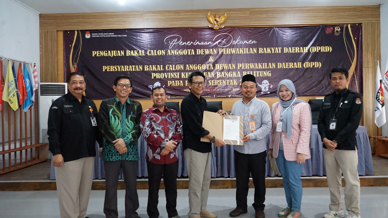Bawaslu Babel Minimalisir Potensi Sengketa Proses pada  Tahapan Pencalonan DPD dan DPRD Provinsi