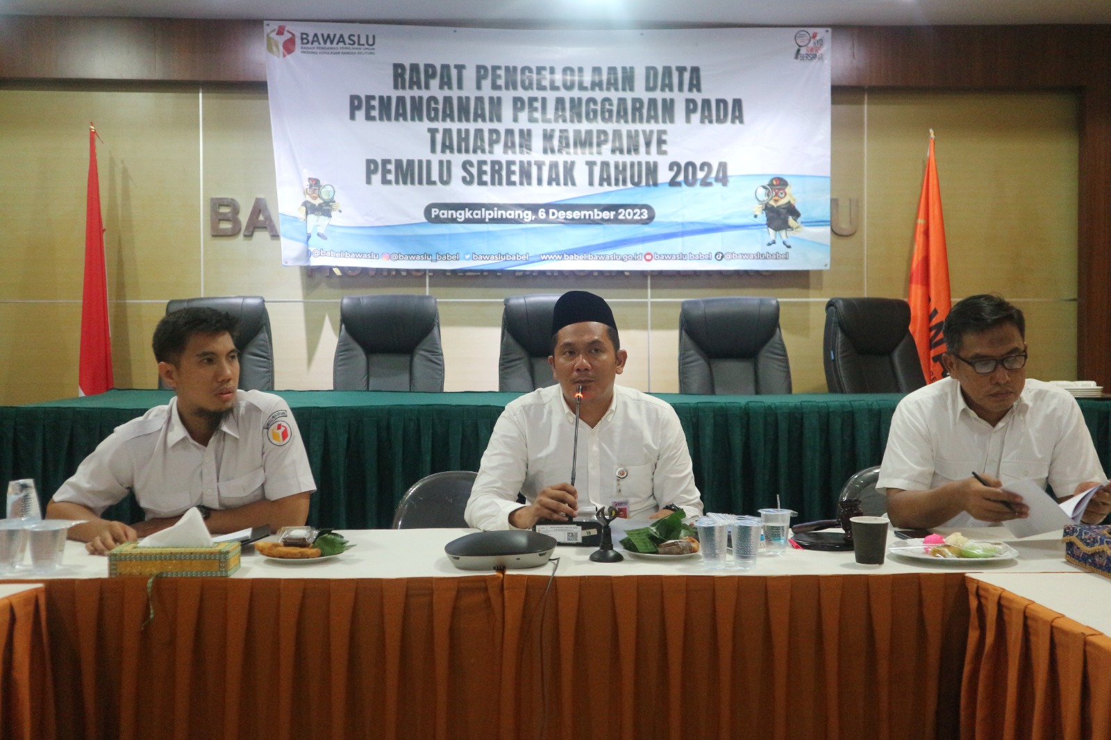 Upayakan Data Akurat, Bawaslu Babel Tingkatkan Pemahaman Pengelolaan Data Penanganan Pelanggaran