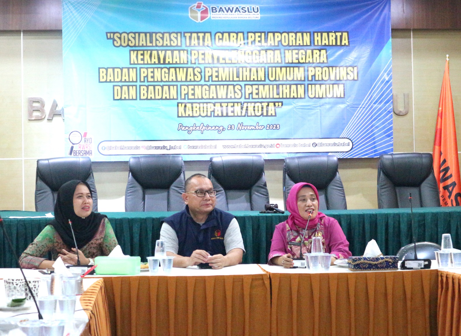 Kasek Bawaslu Babel Harapkan Pelaporan LHKPN Wujudkan Penyelenggaraan Pemilu Berintegritas dan Akuntabel