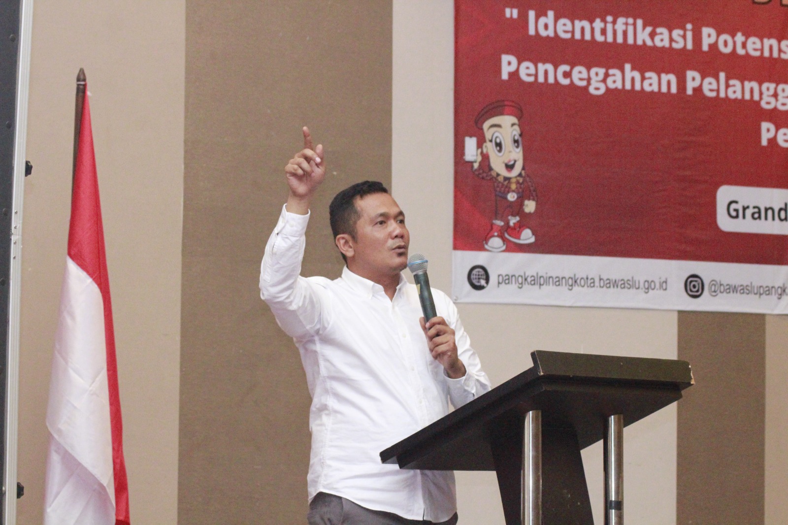 Novrian : Strategi Pencegahan Saling Mendukung Dalam Mencegah Pelanggaran Tahapan Kampanye