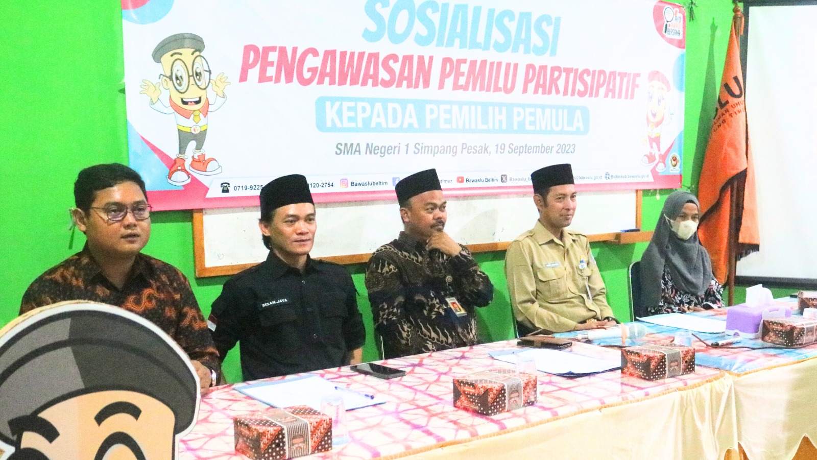 Sosialisasikan Pengawasan Partisipatif, Jafri Jelaskan Peran Generasi Z Minimalisir Pelanggaran Pemilu