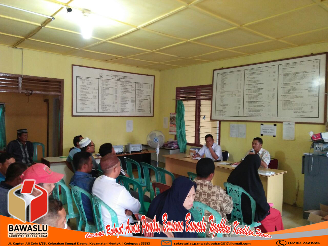 PANWASLU BANGKA BARAT HIMBAU DPRD TAK MANFAATKAN MASA RESES