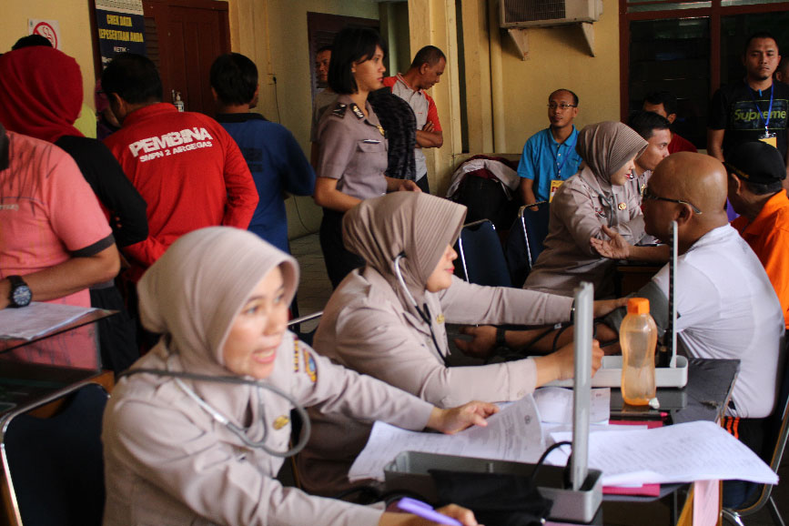 TES KESEHATAN FISIK CALON ANGGOTA BAWASLU BABEL