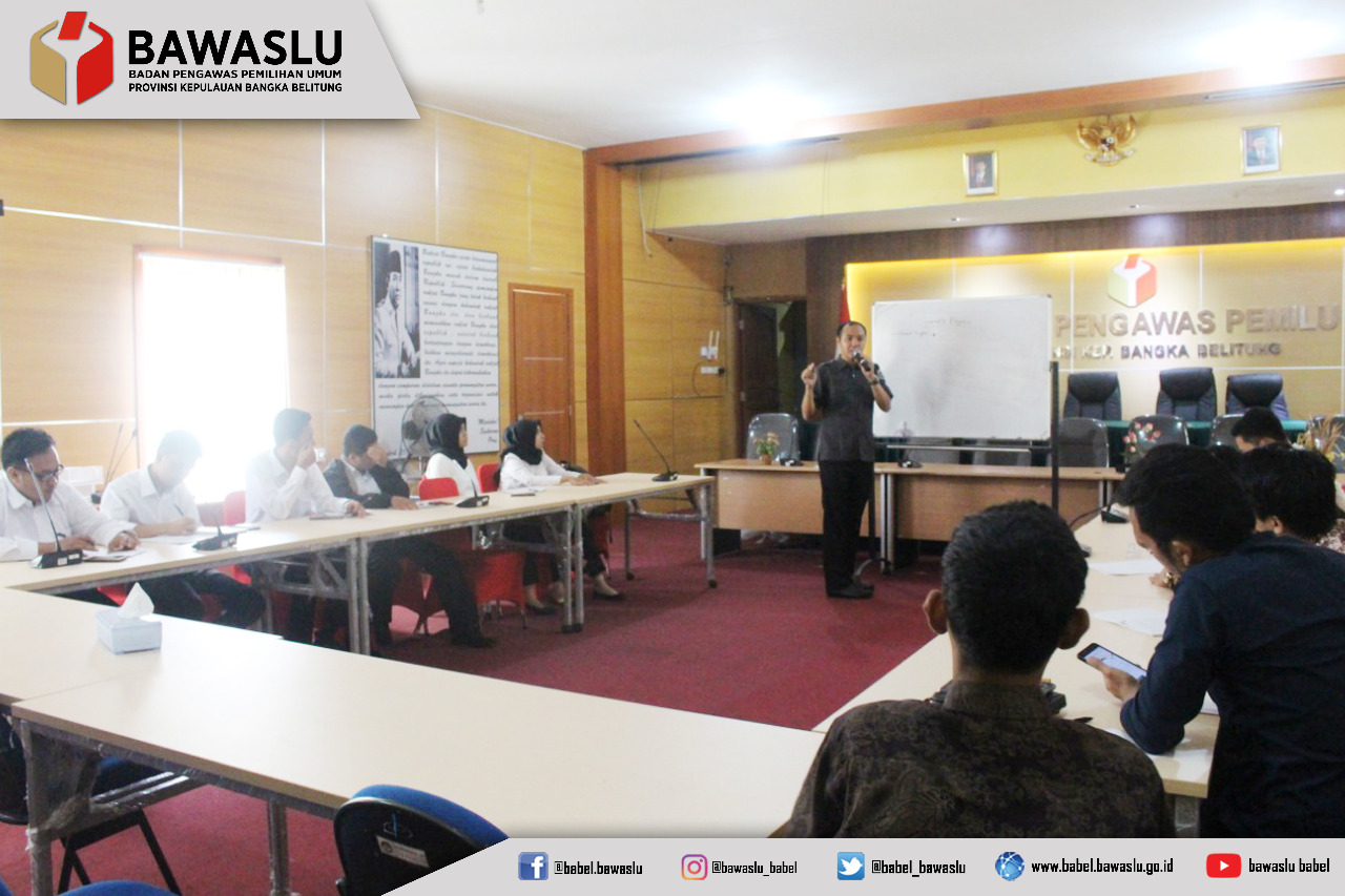 6 ORANG CPNS BAWASLU BABEL MULAI BEKERJA