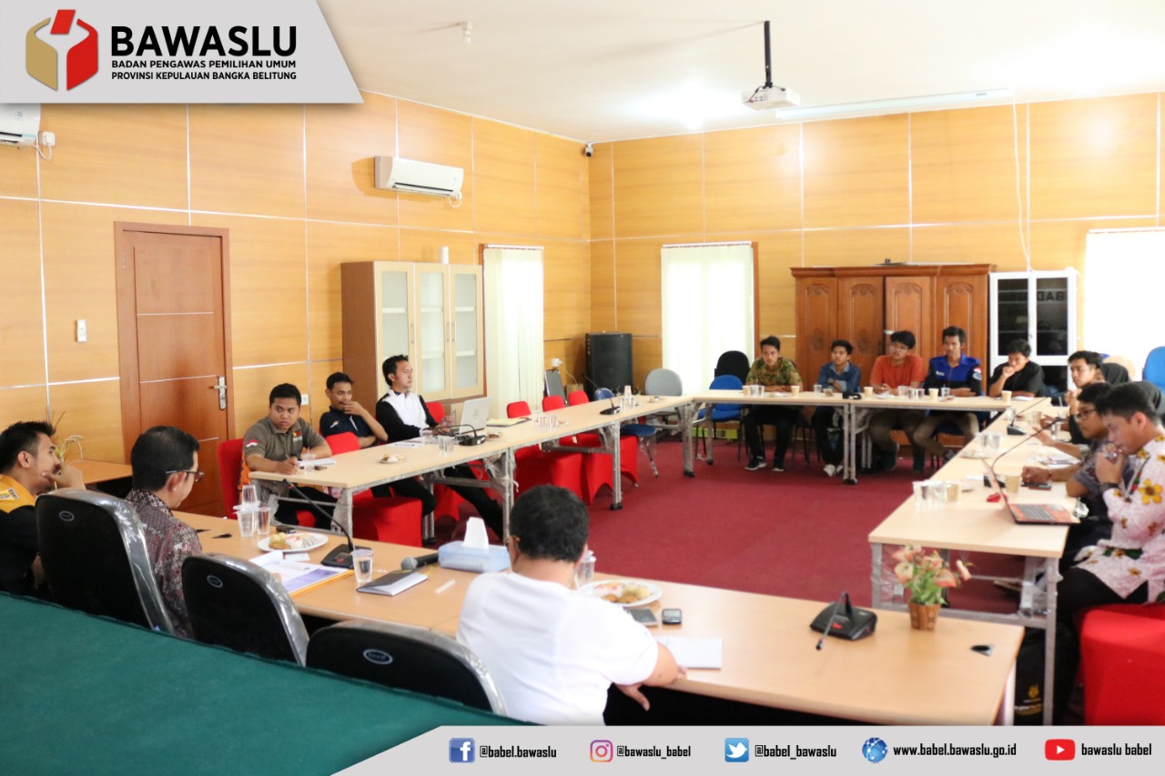 HIMAPOL UBB TAWARKAN KERJASAMA PROGRAM "PERKEMAHAN DEMOKRASI MILENIAL"