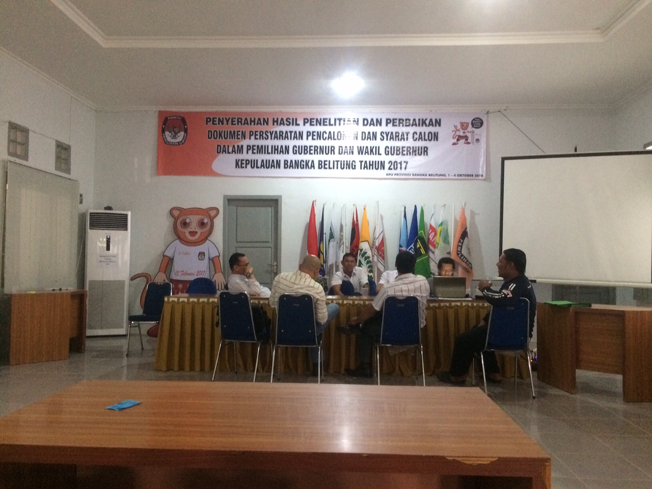 Bawaslu Babel Awasi Penyerahan Terakhir Berkas Calon