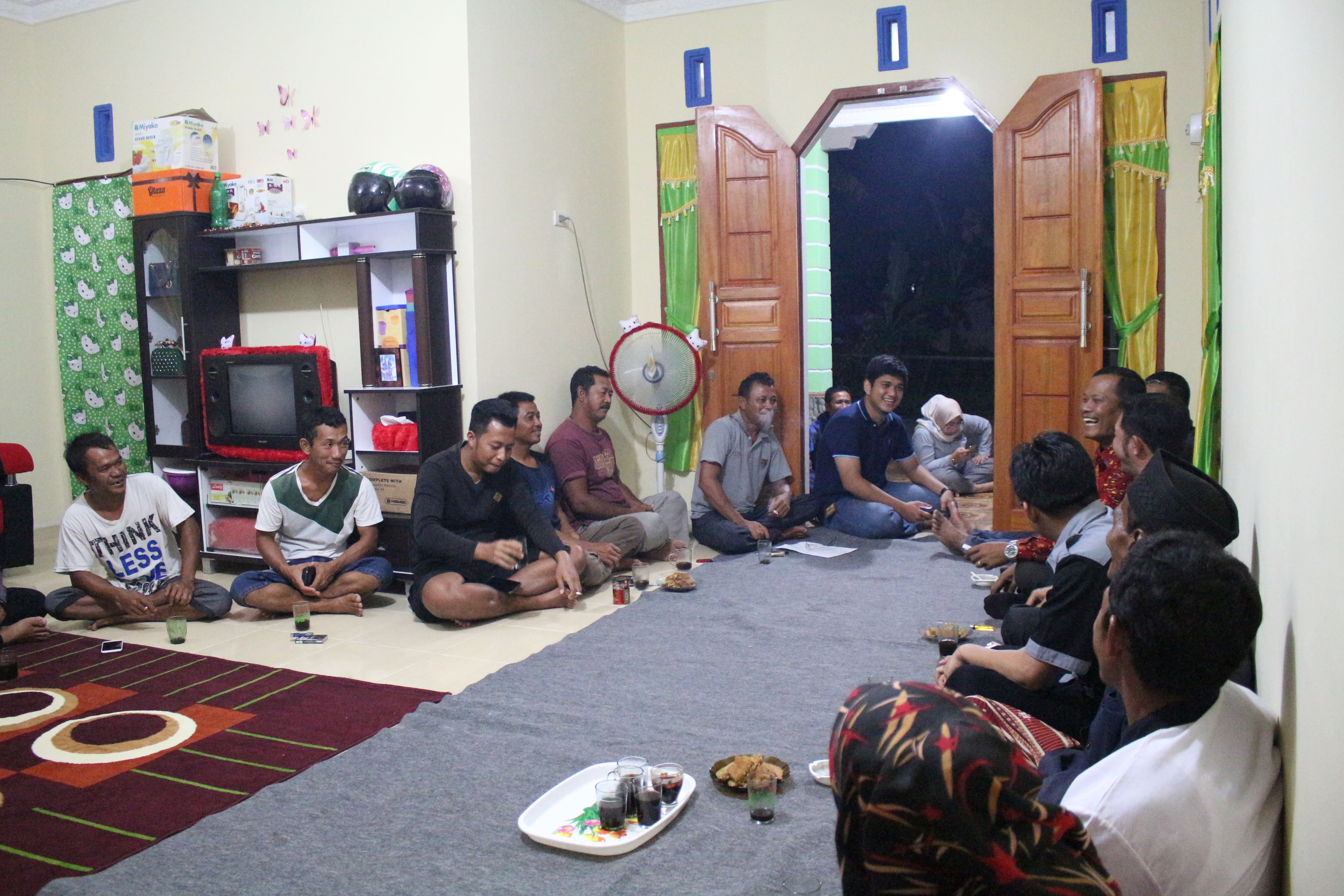 GELAR FORUM WARGA DI KEC.SIJUK, MASYARAKAT DESA KECIPUT ANTUSIAS DISKUSI PENGAWASAN PEMILU PARTISIPATIF