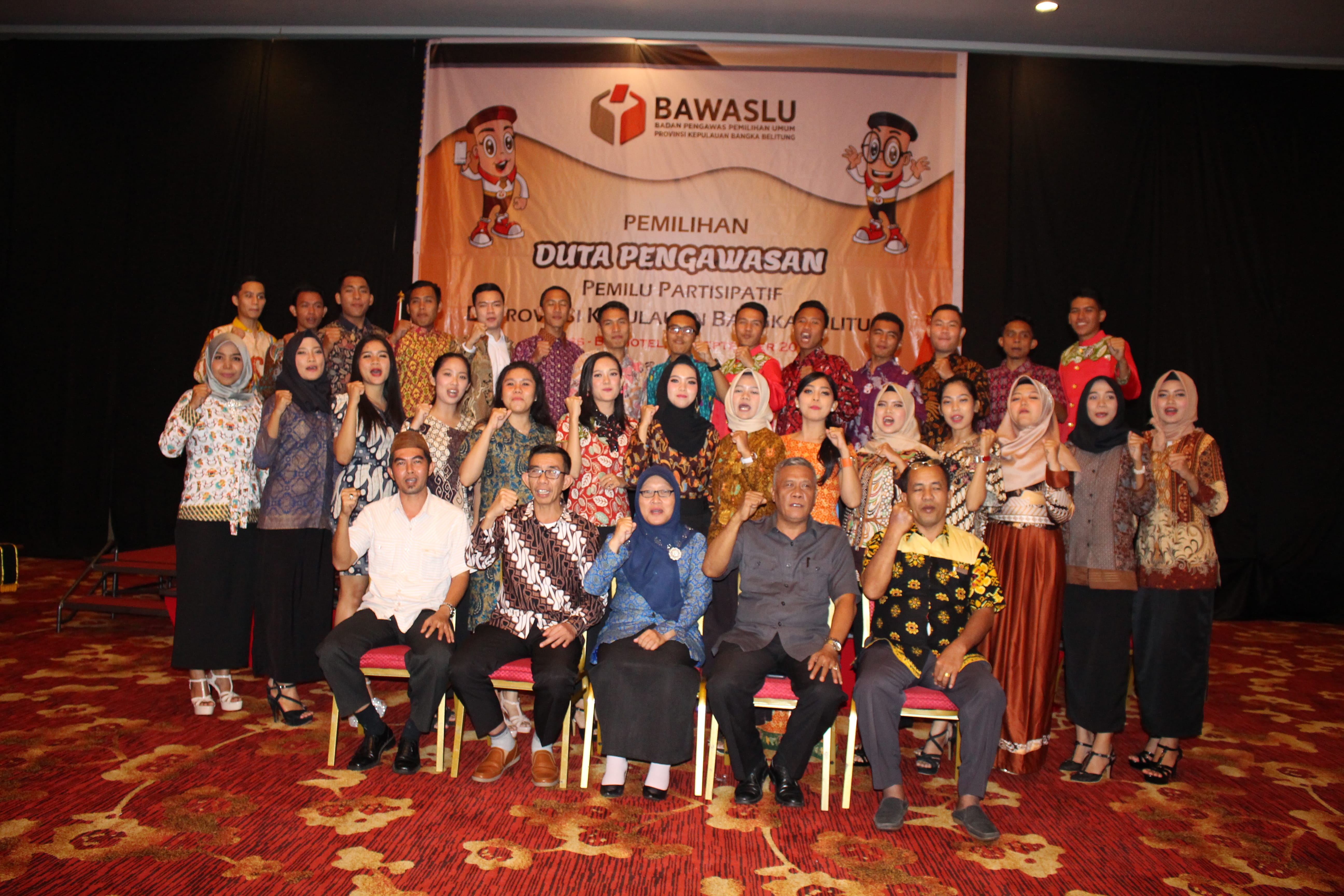 MELEBARKAN PENGAWASAN PARTISIPATIF, BAWASLU BABEL PILIH DUTA PENGAWASAN