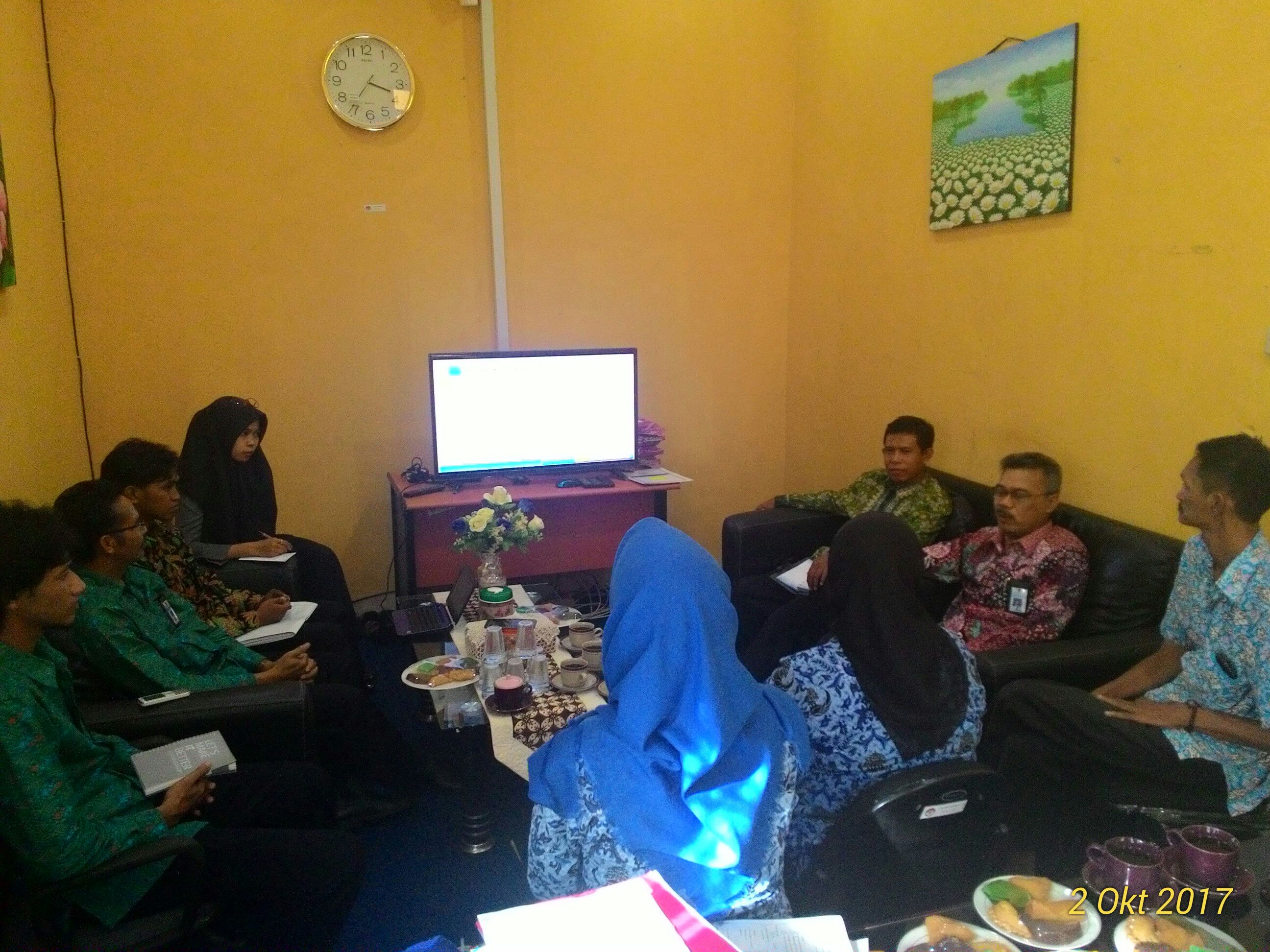 Kasek Bawaslu Bangka Belitung Mengundang Kanwil dan KPPN