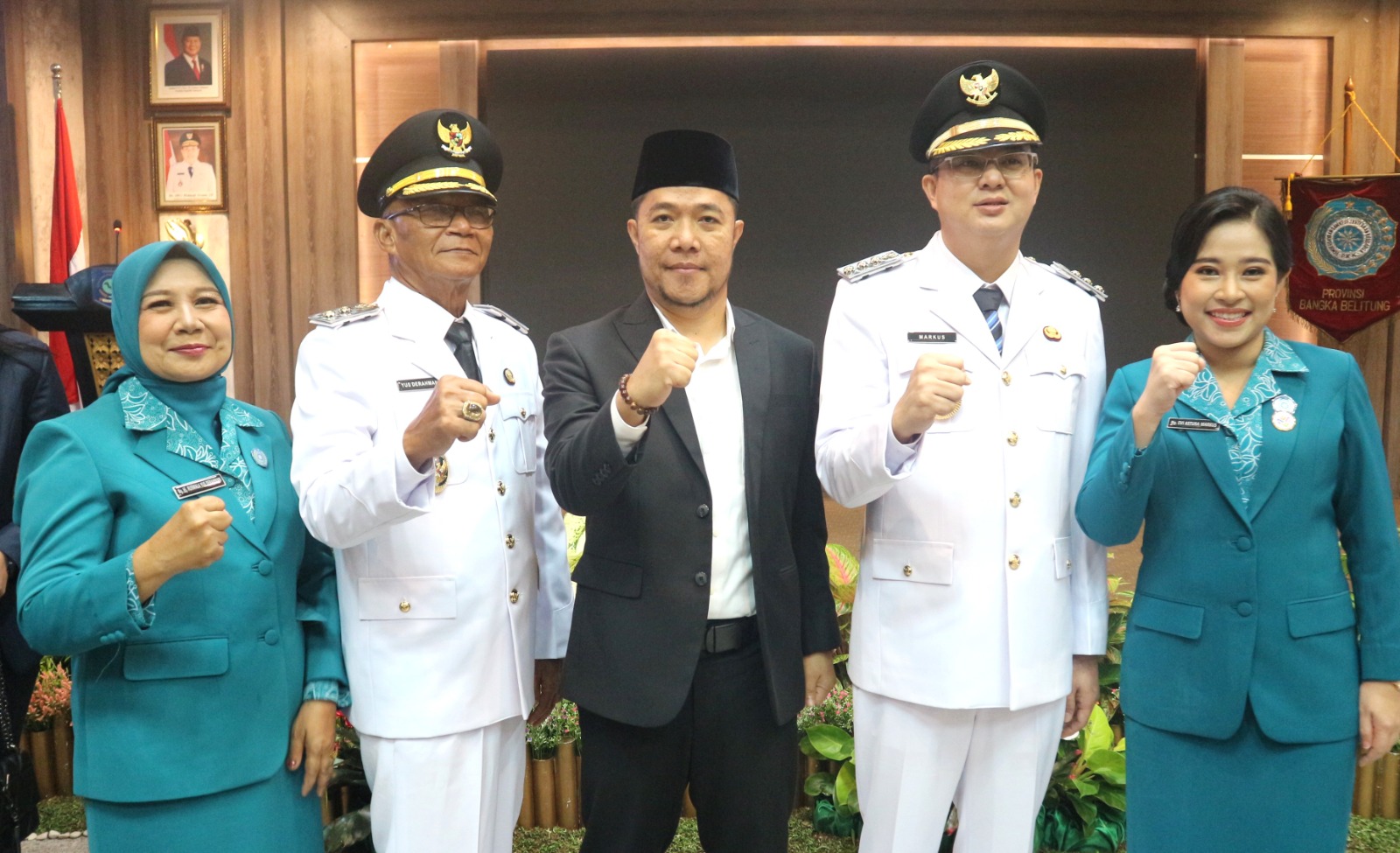 Ketua Bawaslu Babel Hadiri Pelantikan Bupati dan Wakil Bupati Bangka Barat Periode 2025 â€“ 2030