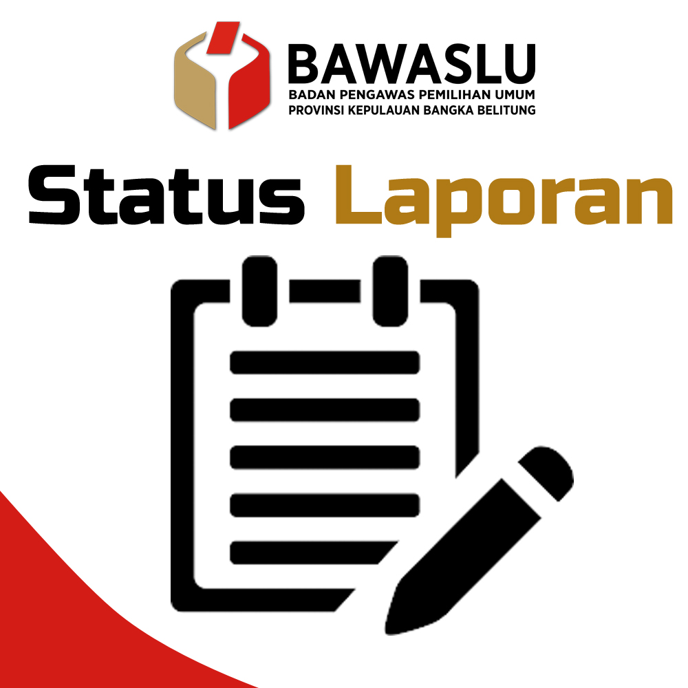 STATUS LAPORAN NO 06/LP/PL/Prov/09.00/III/2019