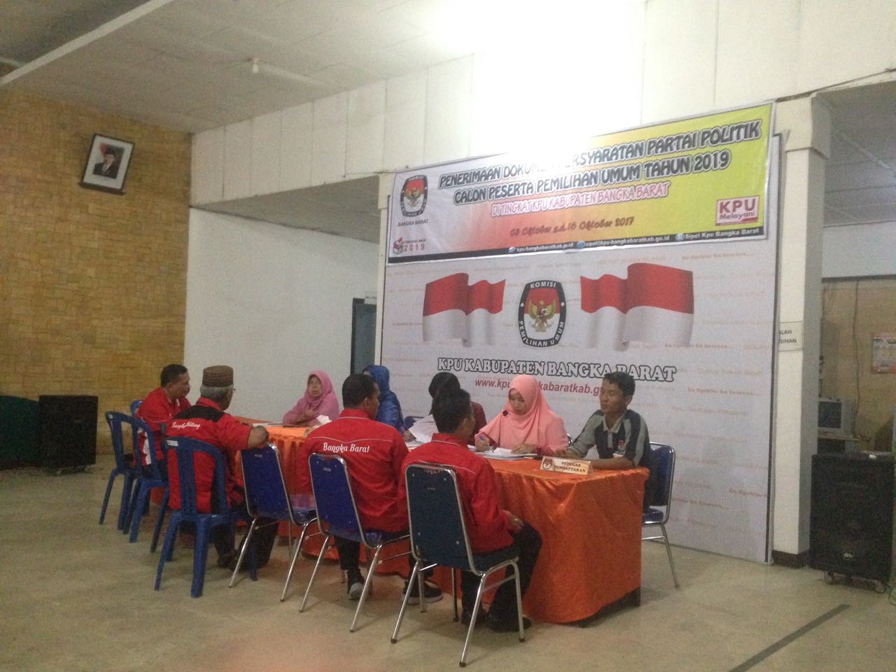 AWASI PELAKSANAAN PENDAFTARAN PARPOL, BAWASLU PROVINSI LAKUKAN MONITORING