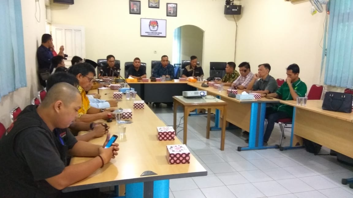 KPU KABUPATEN BELITUNG TETAPKAN 334 BACALEG PEMILU TAHUN 2019
