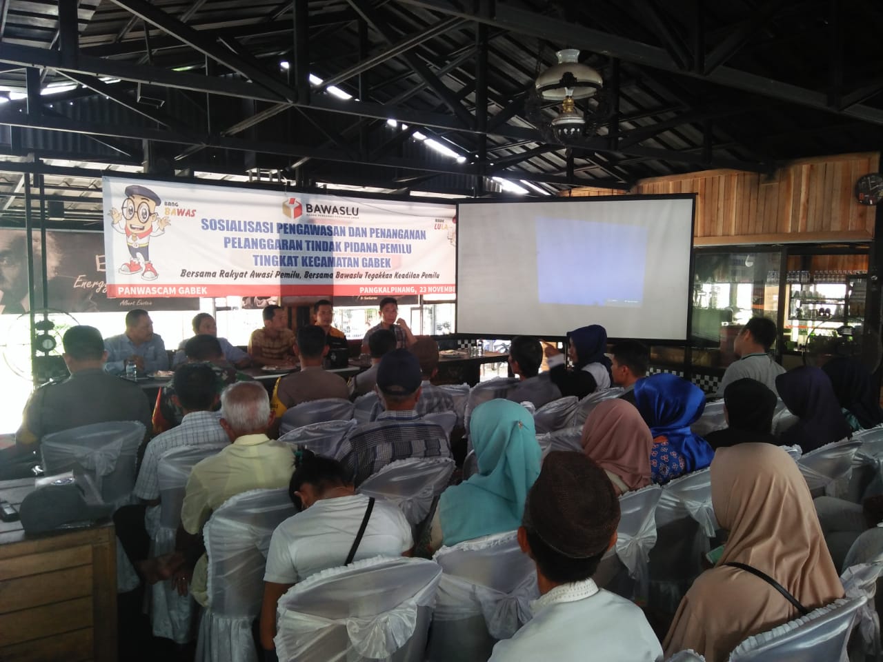 SENTRAGAKKUMDU KOTA PANGKALPINANG BERIKAN PEMAHAMAN MASYARAKAT TENTANG POTENSI PELANGGARAN