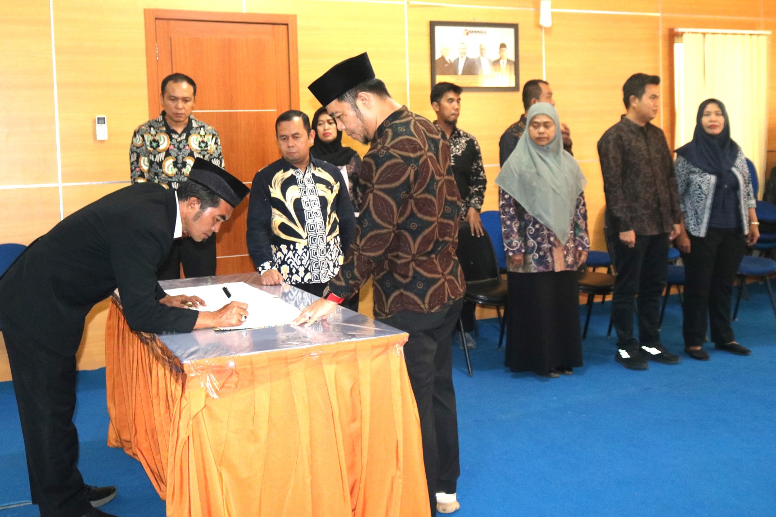 Ketua Bawaslu RI Lantik PAW Anggota Bawaslu Kabupaten Bangka Secara Daring