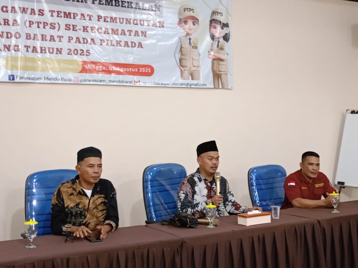 Jafri Tegaskan Integritas dan Profesionalitas pada Pelantikan dan Pembekalan PTPS Pilkada Ulang 2025