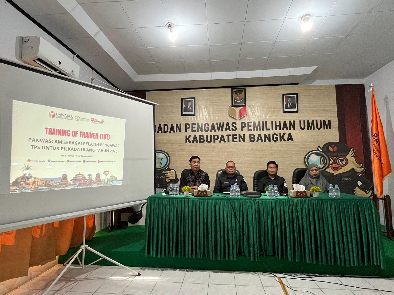 Osykar: Pengawas Harus Siap Hadapi Sorotan di Pilkada Ulang Kabupaten Bangka