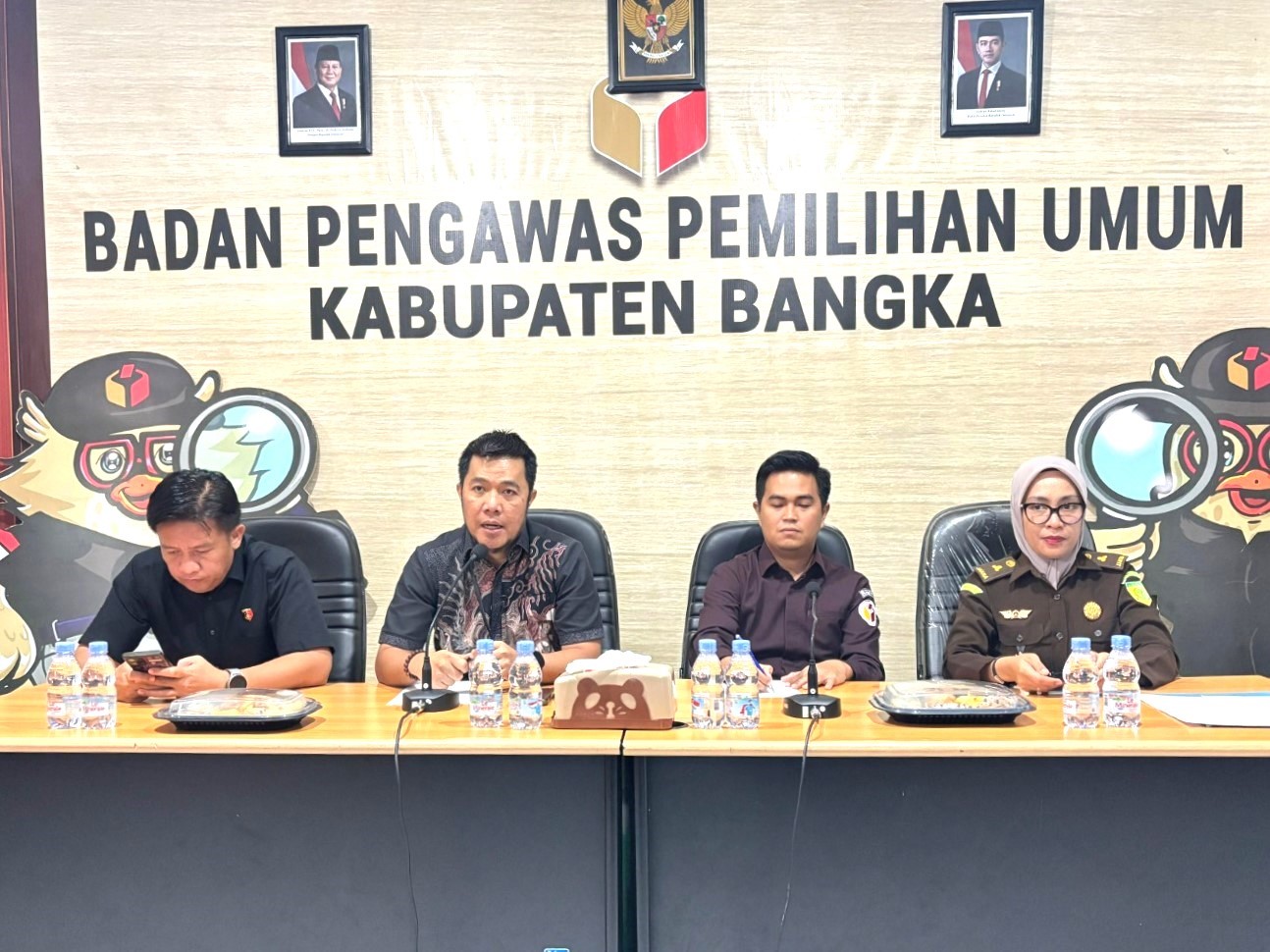 Sentra Gakkumdu Perkuat Sinergi Hadapi Potensi Permasalahan Hukum Pilkada Ulang Bangka 2025