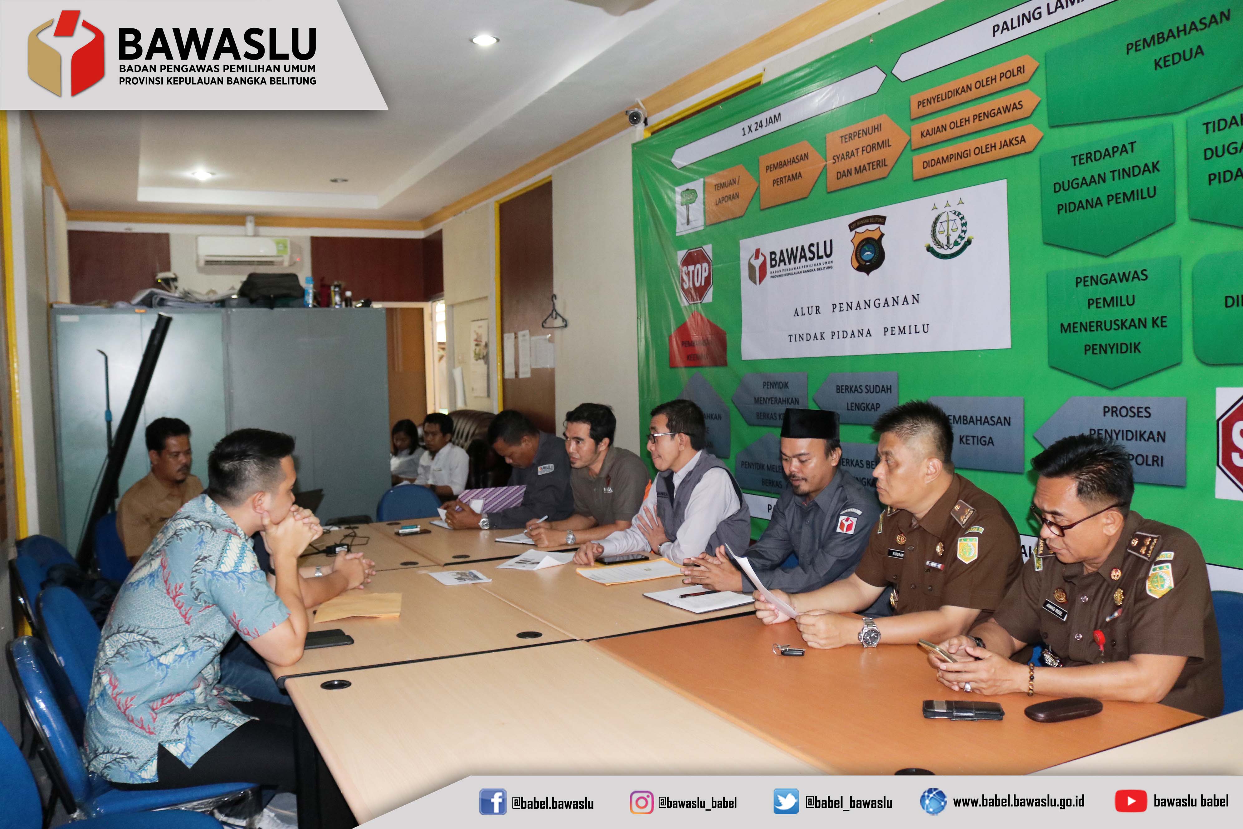 BAWASLU BABEL KEMBALI PANGGIL SAKSI TERKAIT KASUS NETRALITAS ASN