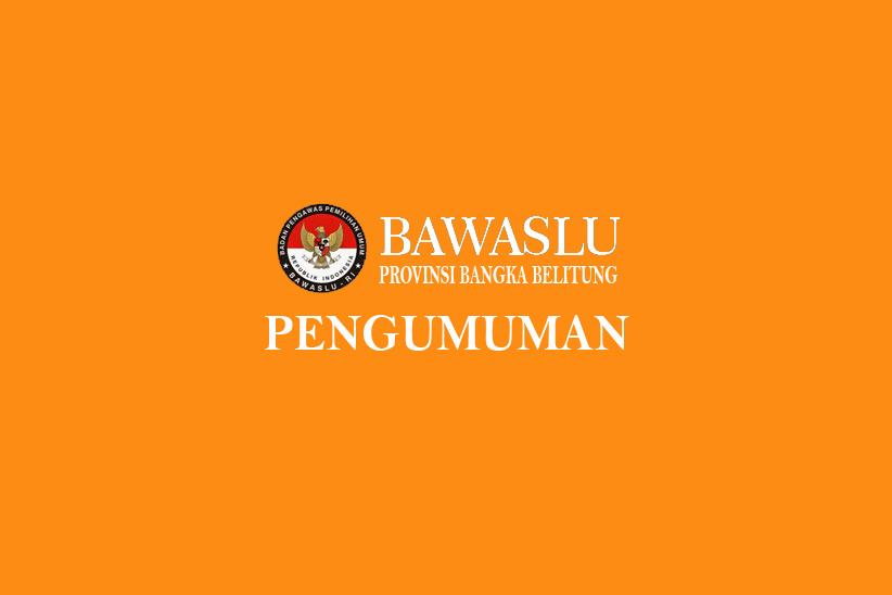 DOKUMEN REKRUTMEN PANWAS KABUPATEN/KOTA