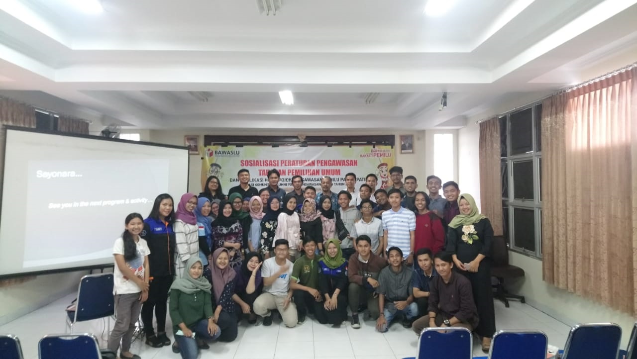 BAWASLU BABEL EVALUASI POJOK PENGAWASAN BERSAMA UBB