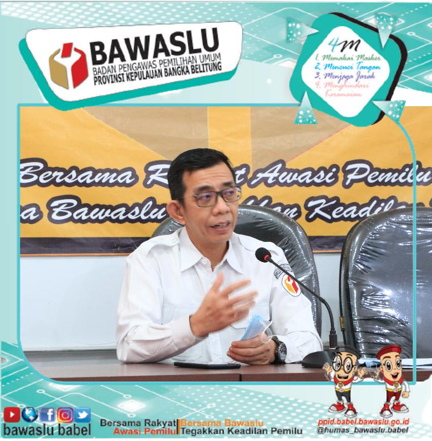 Ketua Bawaslu Babel Sebut Humas Berperan Penting dalam Pembangunan Zona Integritas