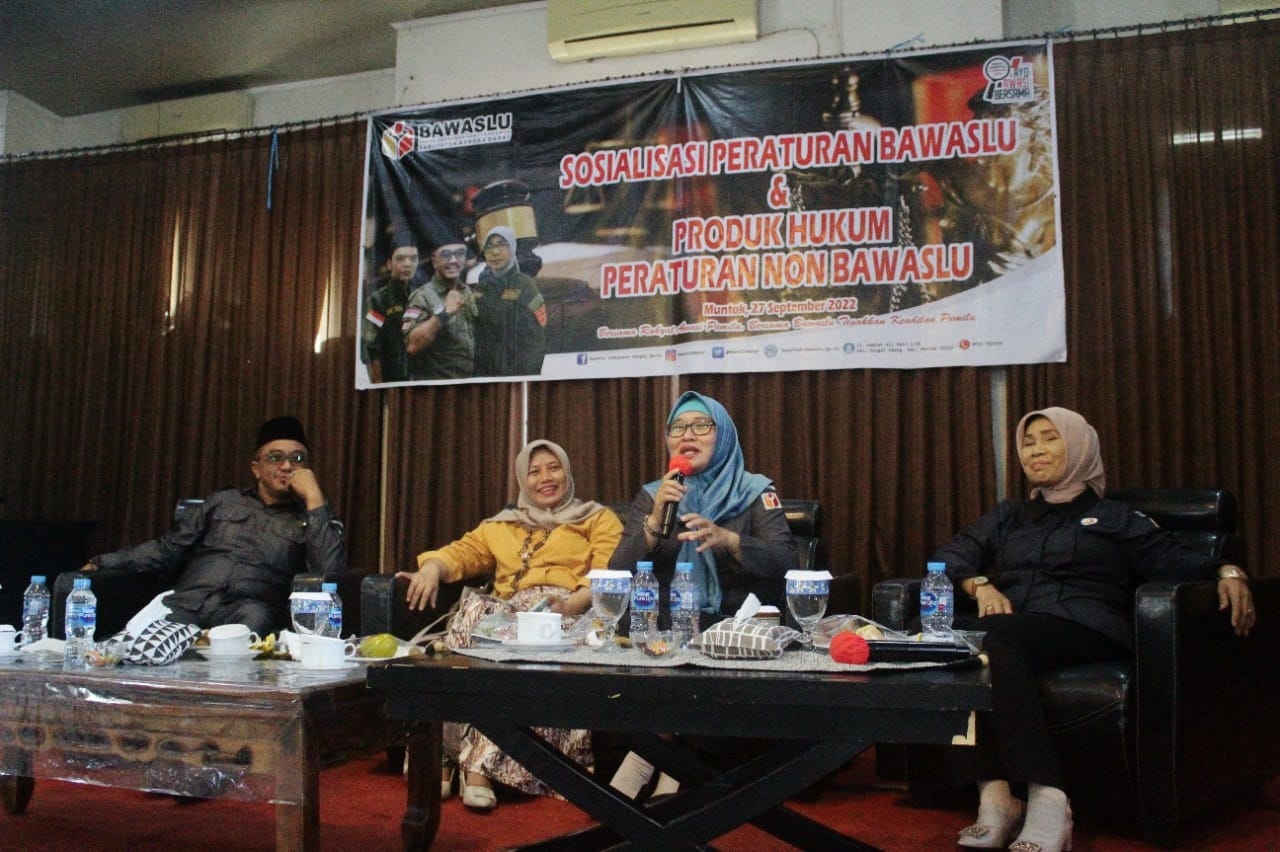Cegah Pelanggaran Pemilu dengan Tingkatkan Partisipasi Masyarakat, Bawaslu Babel Berikan Pemahaman Kepemiluan