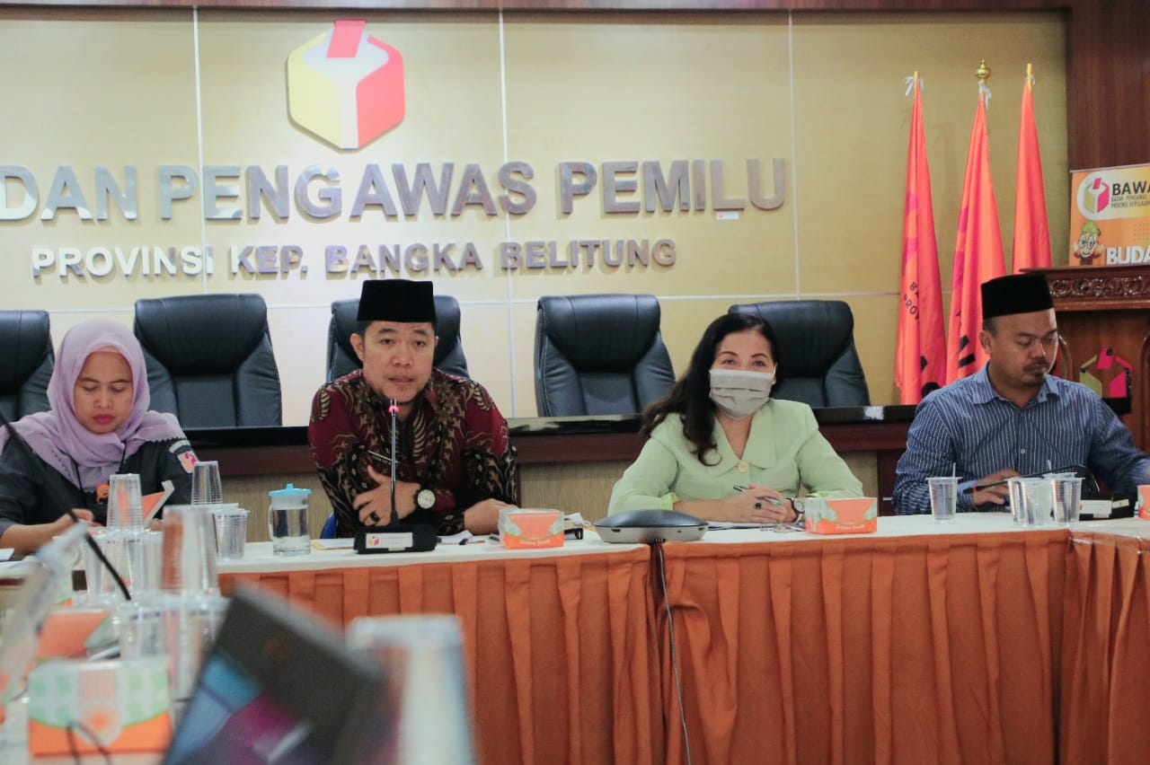 Samakan Persepsi, Bawaslu Babel Bahas Perpanjangan Pendaftaran Anggota Panwascam