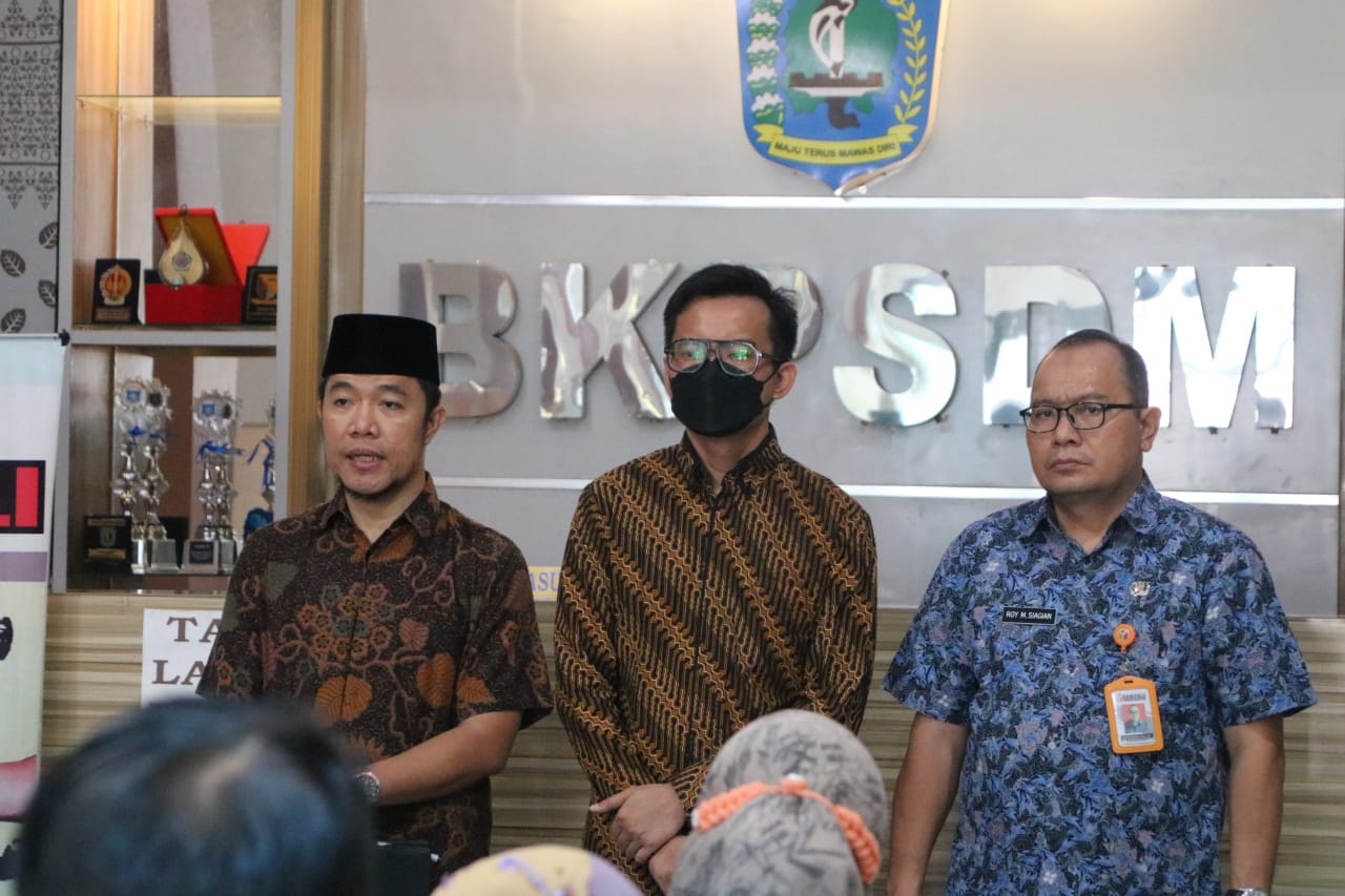 Ketua Bawaslu Babel Tinjau Langsung Tes Seleksi Penerimaan Calon Anggota Panwascam