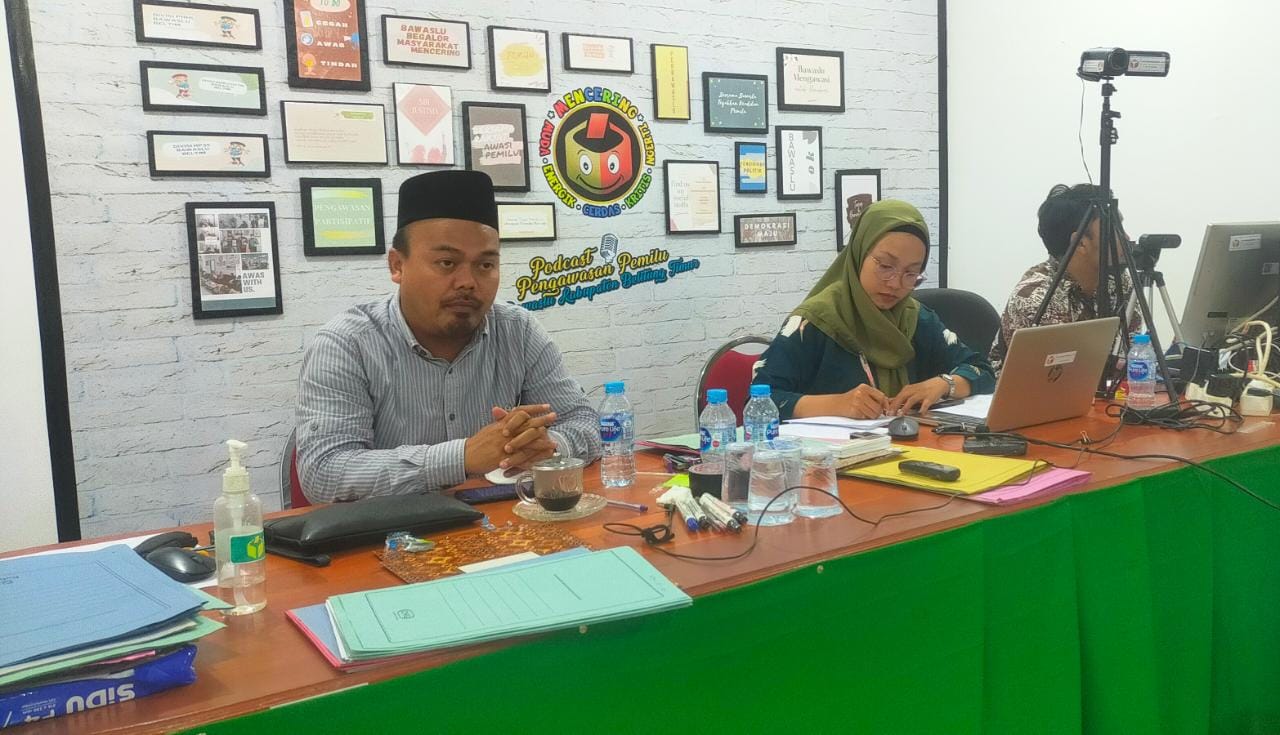 Bawaslu Babel Pantau Tes Wawancara Seleksi Panwaslu Kecamatan di Kabupaten Belitung Timur