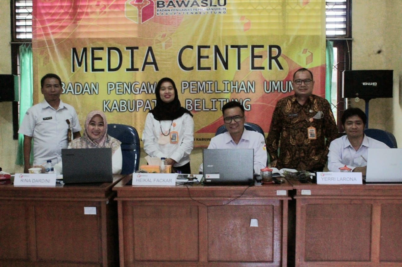 Seleksi Panwascam, Kepala Sekretariat Bawaslu Babel Hadir di Bawaslu Belitung