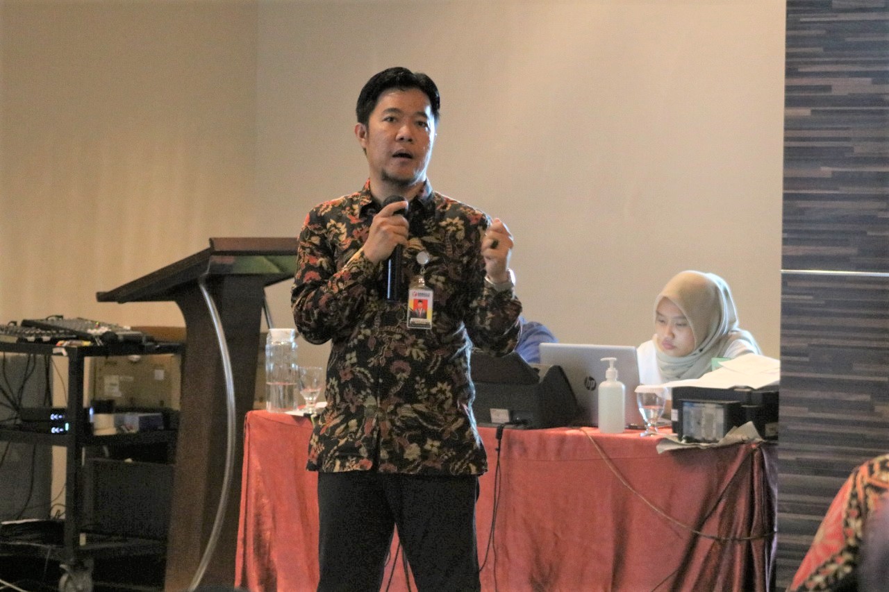 Ketua Bawaslu Babel Jelaskan Teknis Penyelesaian Sengketa Proses dan Penyelesaian Pelanggaran Administratif Pemilu dihadapan KPU Se Babel