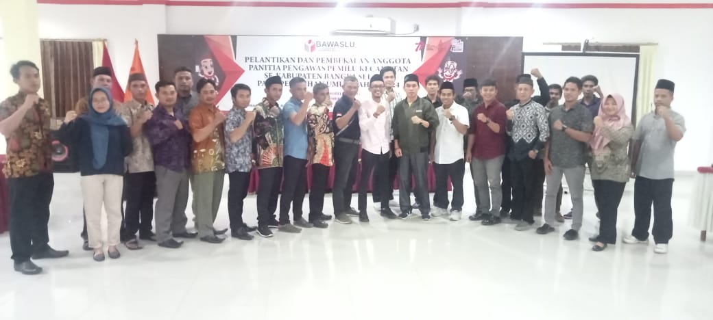 Panwascam di Bangka Selatan Diminta Jaga Integritas dan Profesional Sebagai Pengawas Pemilu