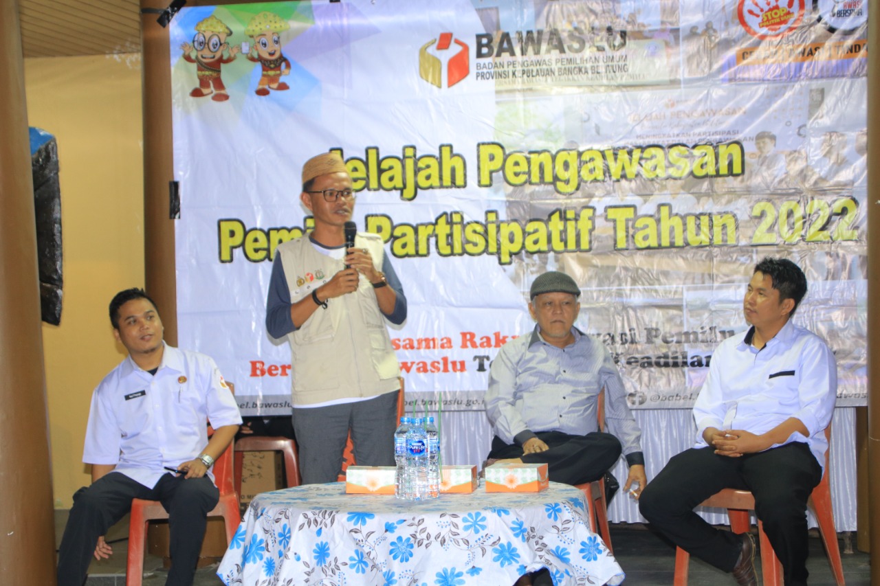 Bawaslu Babel Ajak Kaum Milenial Cegah Pelanggaran Pemilu
