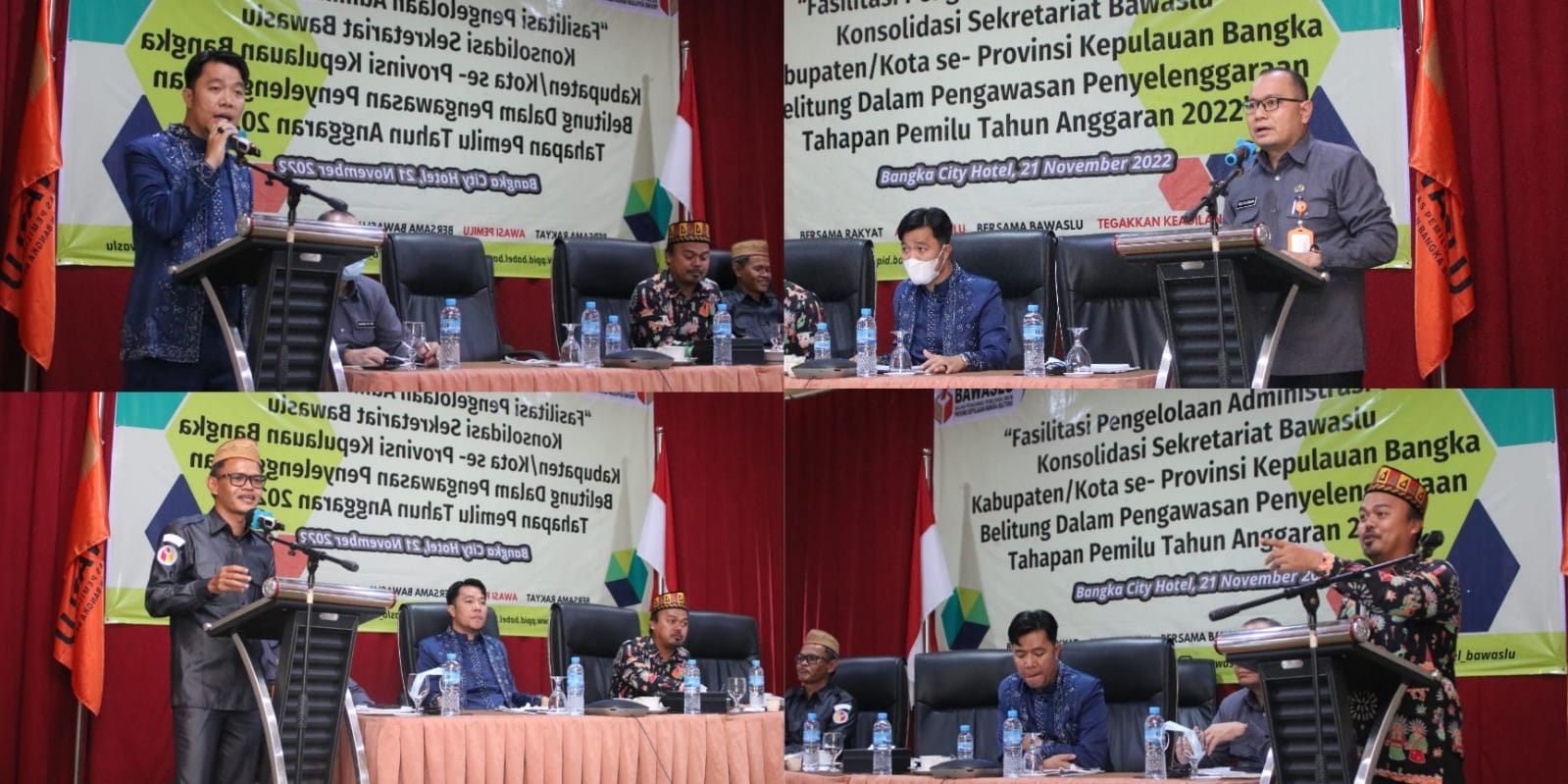Bawaslu Babel Konsolidasi Bersama Bawaslu Kabupaten/Kota, Bahas Serapan Anggaran Tahun 2022