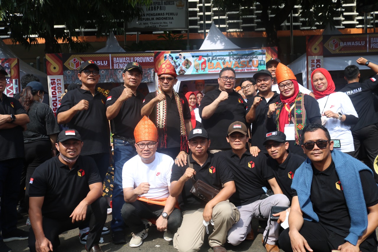 Bawaslu Babel Hadirkan Kedai Pengawasan dalam Pameran Pengawas Pemilu di Jakarta