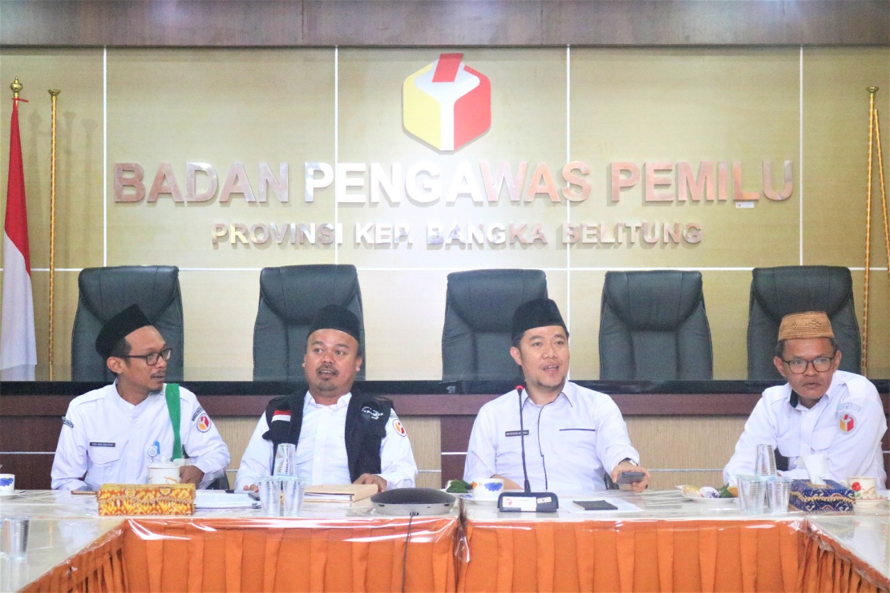 Perkuat Pengawasan Tahapan Pemilu 2024, Bawaslu Babel Mantapkan Konsolidasi Internal