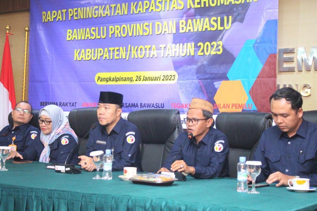 Osykar: Visi Bawaslu Jadi Lembaga Terpercaya, Itulah Pentingnya Kehumasan sebagai Etalase Lembaga