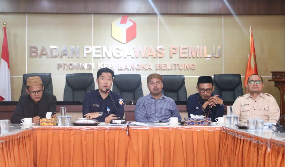Serius Tindak Pelanggaran Pemilu, Bawaslu Babel Perkuat Program Penanganan Pelanggaran