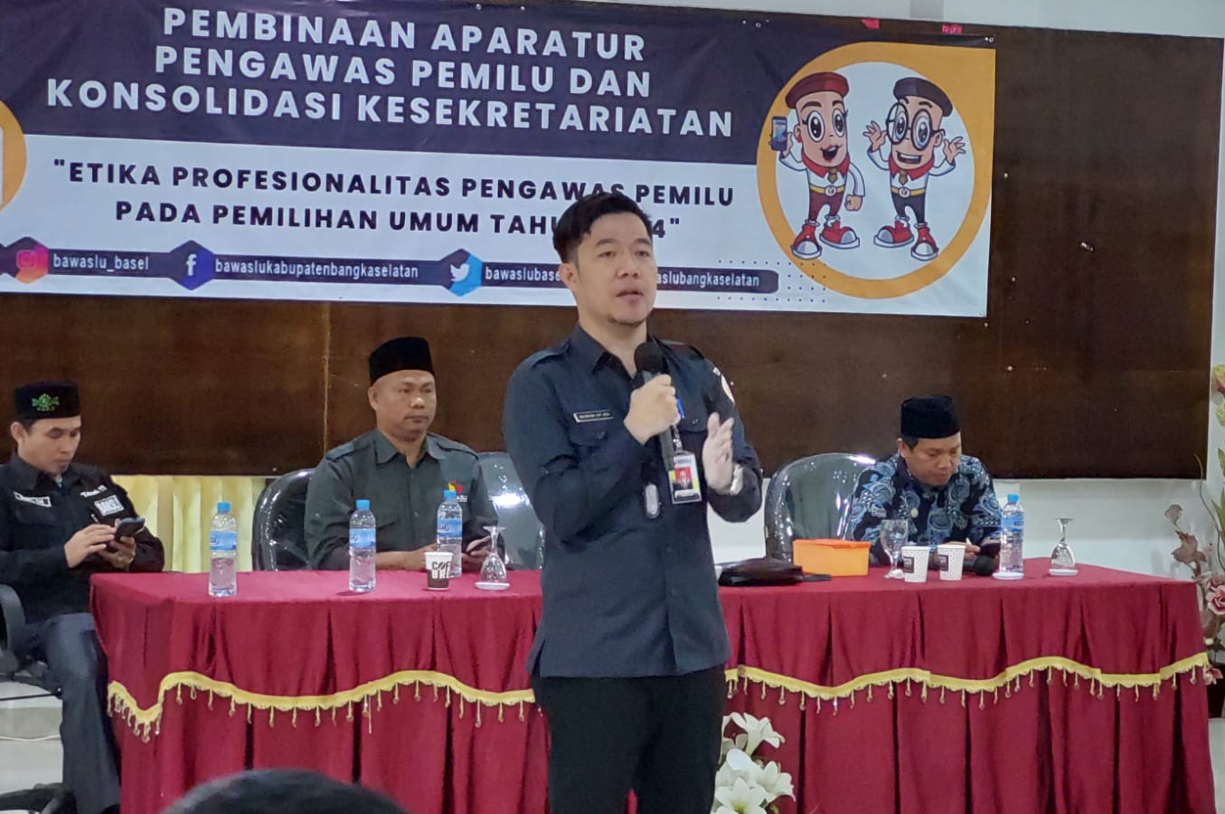 Osykar Tekankan Panwascam di Bangka Selatan Jaga Integritas