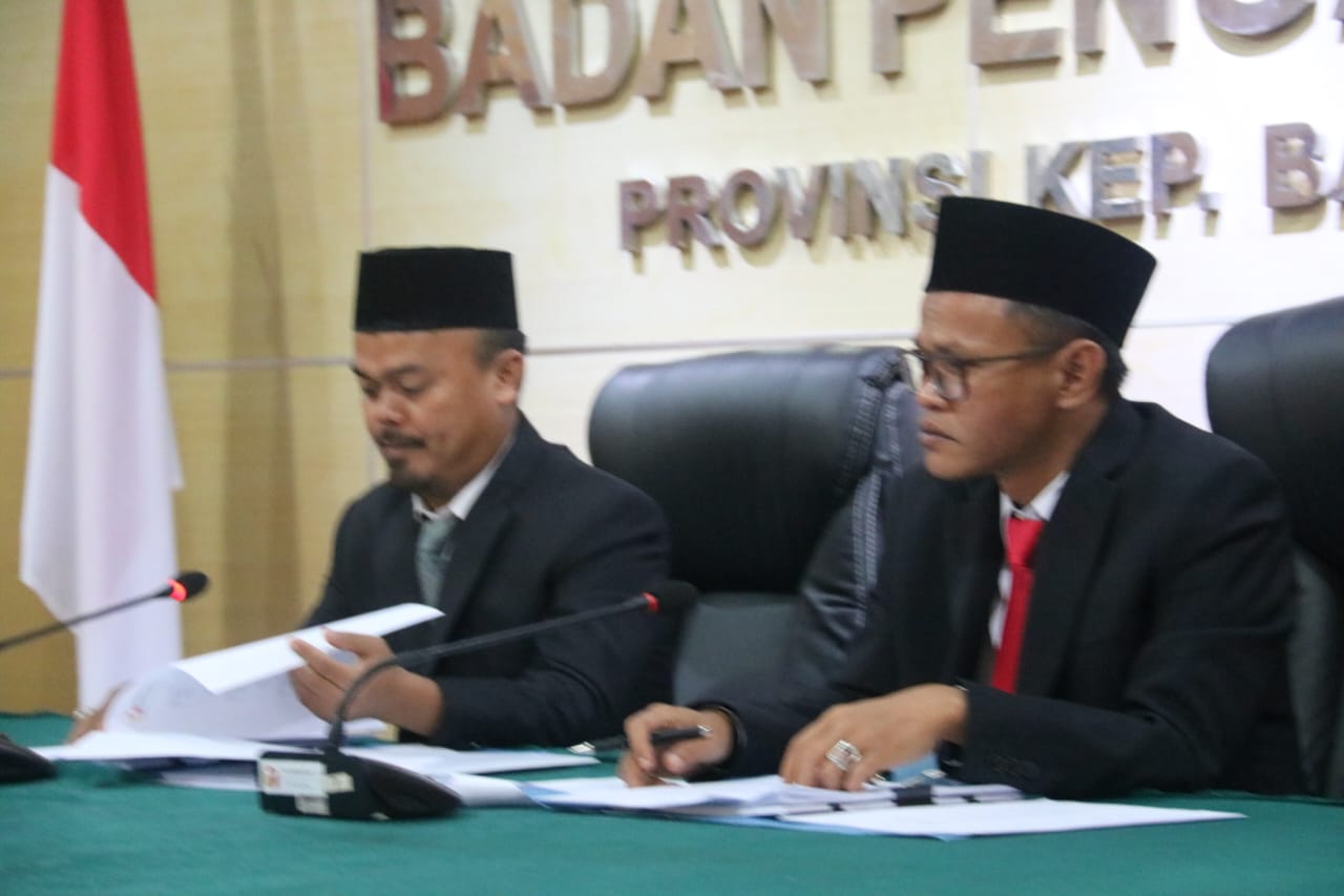 Diduga Melanggar Administratif Pemilu, Bawaslu Babel Sidang KPU Belitung dan KPU Bangka Barat