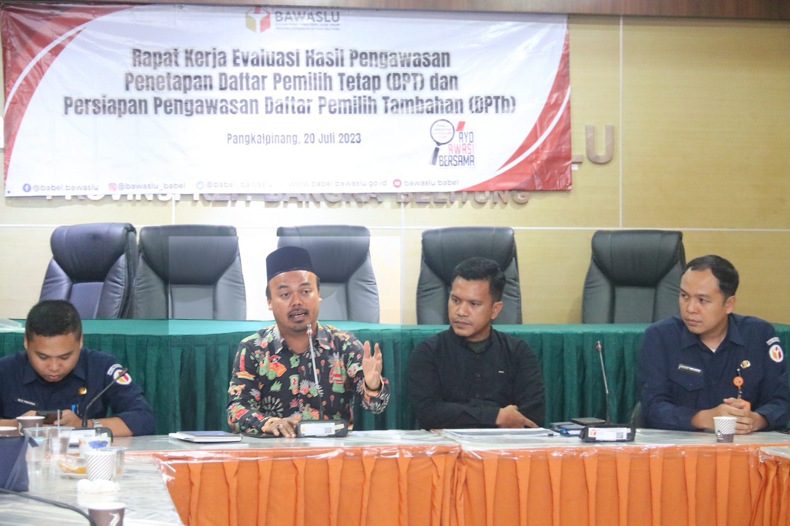 Jelang Pengawasan Tahapan DPTB, Jafri Ingatkan Daftar Pemilih Jangan Jadi Objek Sengketa