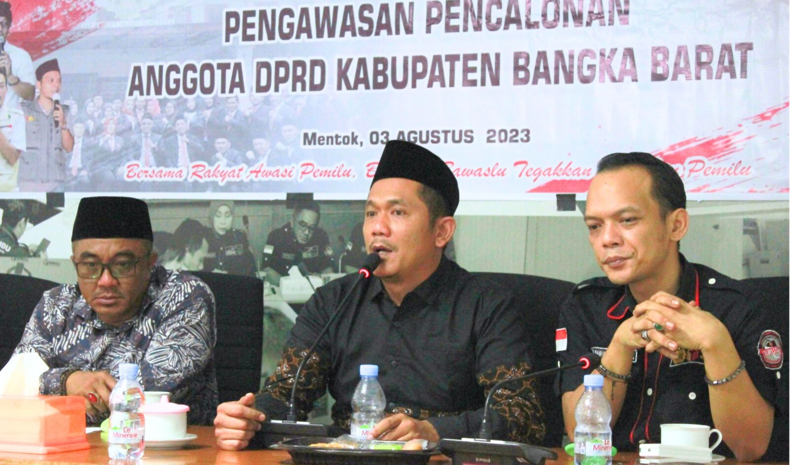 Hadiri Rakor Bawaslu Babar, Novrian Ingatkan Bawaslu Babar Awasi APS Sesuai PKPU Terbaru