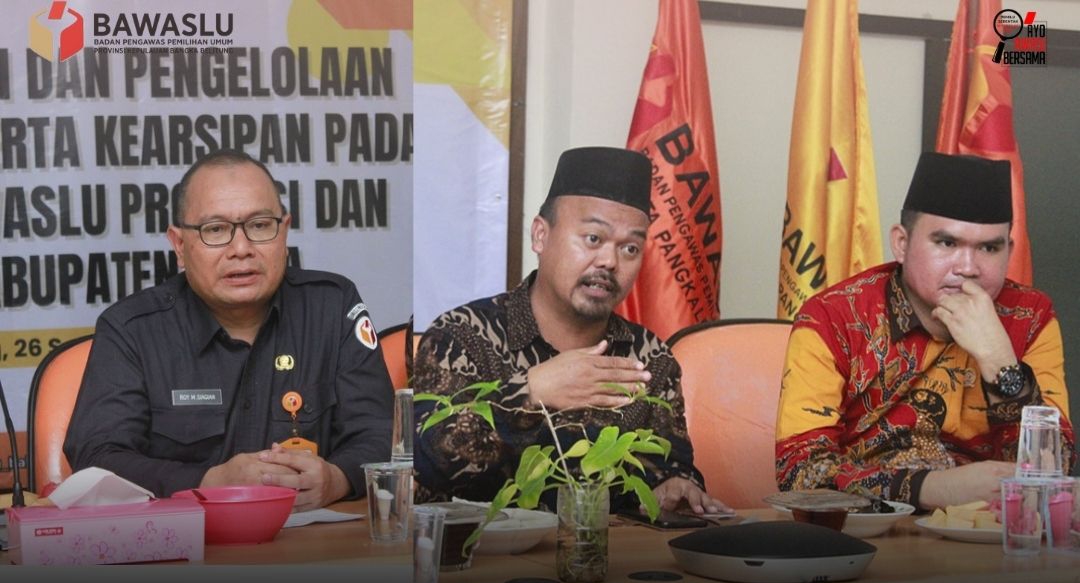 Bawaslu Babel Perkuat Penataan Surat dan Arsip Pengawasan Pemilu