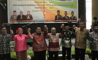 MALAM PENYAMBUTAN KOMISIONER BAWASLU BANGKA BELITUNG